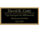David K. Cody | Top Lawyers In Minnesota Minnesota Monthly July 2026